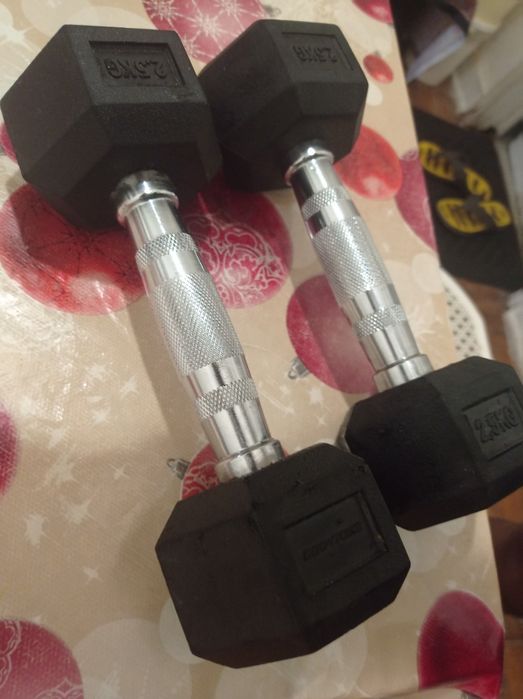 Pares de Dumbell 2,5kg, Cada
