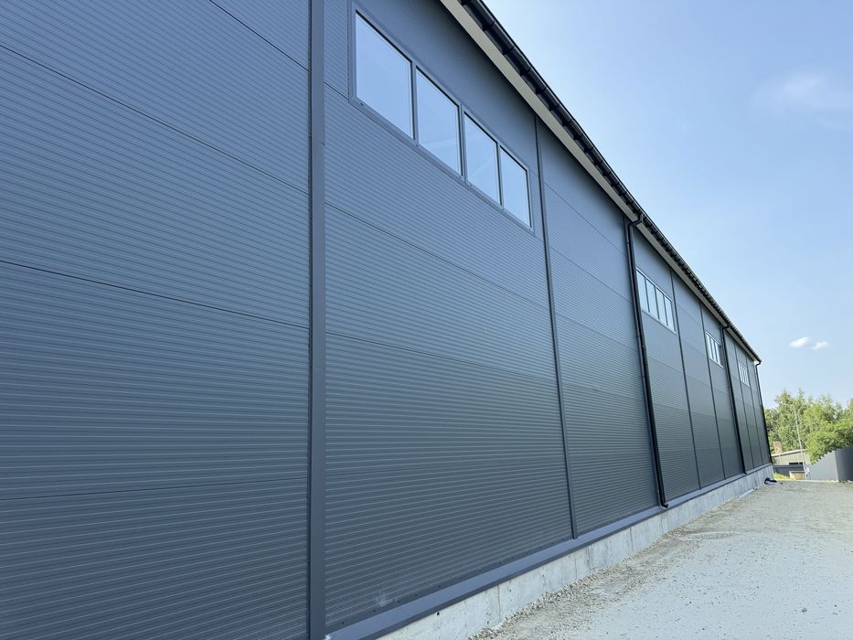 Продаж сучасного складського приміщення 1200м²,42сот. М11 Львів-Шегині