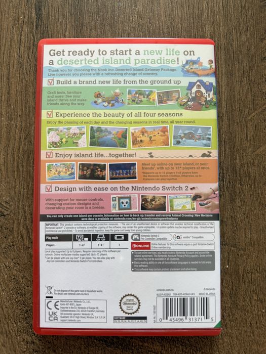 Animal crossing new horizon switch 2 edition