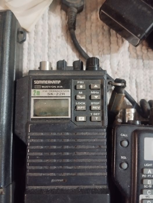 Lote de rádios transceptor de banda aérea icom