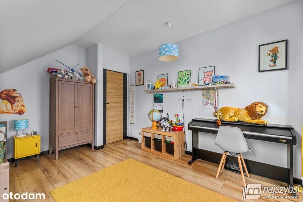Krępsko- nowoczesny dom 108m2 z garażem, 800m2 dz.