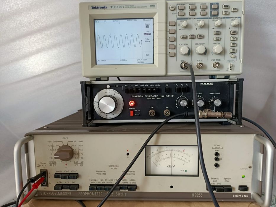 Miernik psofometr SIEMENS U2233.