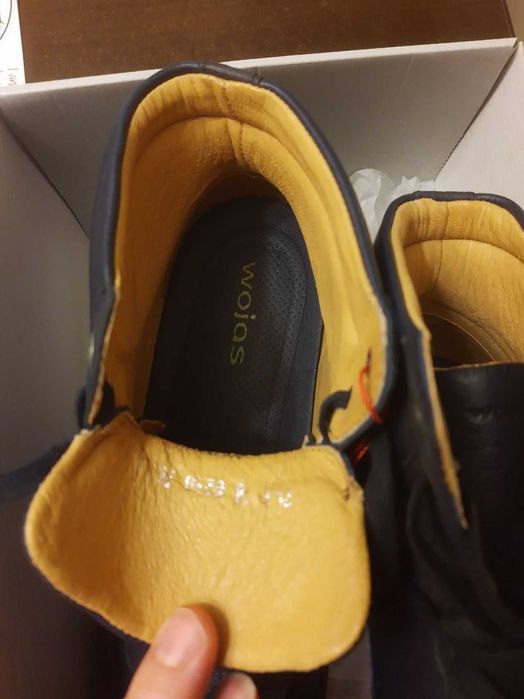 Buty trzewiki skórzane Wojas grantowe roz. 43 model 823076 skóra