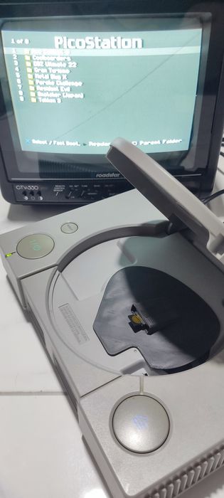 Playstation com ODE de cartao SD