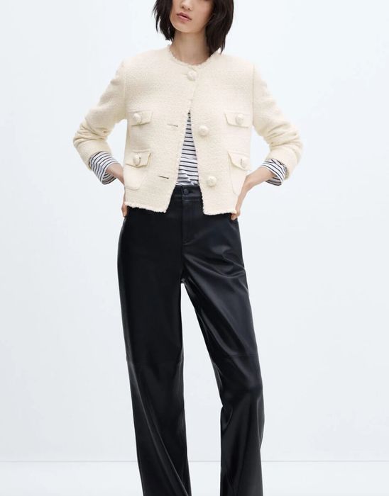 Твідовий жакет MANGO