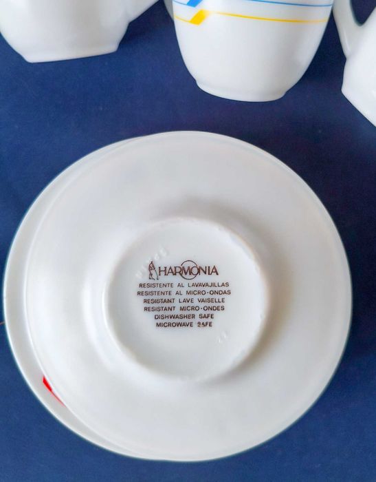Serviço Café Vintage Harmonia 12 Peças Novo (Estilo Arcopal)
