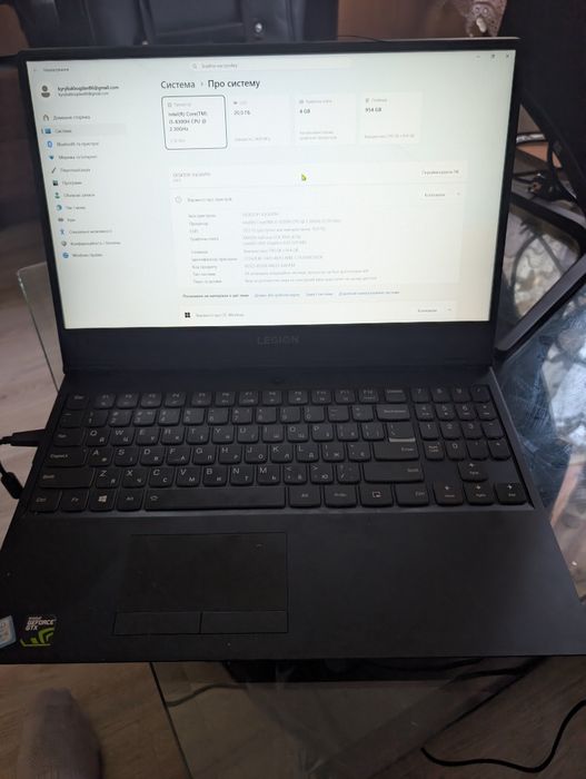 ноутбук lenovo Legion