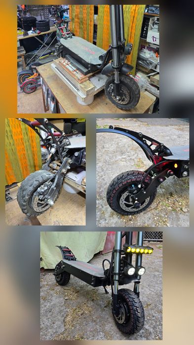 Подготовим Ваш электросамокат к сезону. Ремонт, тюненг, доработки.