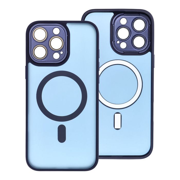 Futerał do Samsung A57 Variete Mag Cover zgodny z MagSafe granatowy