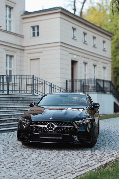 Auto do ślubu/wesela Piękny Mercedes CLS