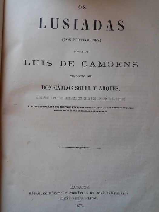 Livros de Luís de Camões