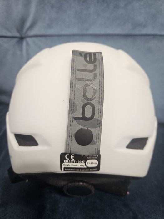 Kask narciarski 51-53cm dziecięcy jak nowy + gogle