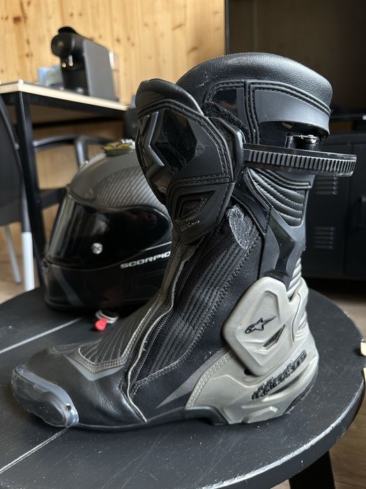 43тій Alpinestars SMX Plus V2 мотоботи мотовзуття мотозахист