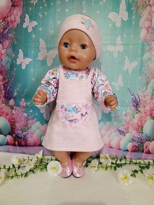 Ubranko dla lalki baby born 43cm