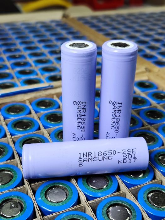 Есть гарантия! Samsung 29E v6 аккумуляторы 18650 ном.напруга 3,6V. ионные элементы, літій іонні елементи