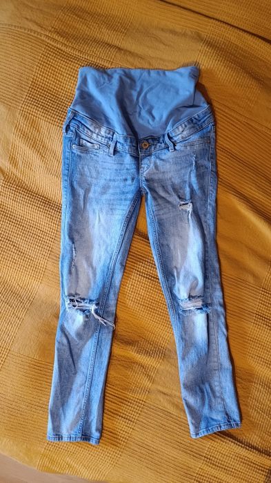 Jeansy ciążowe H&M, rozmiar XS
