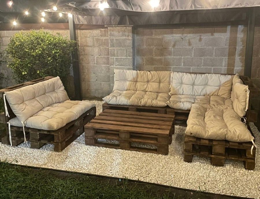 ‼️КРАЩА ЦІНА – М’які подушки на піддон | лавку | гойдалку | садові меблі | крісло-качалку | лежак | шезлонг | диван | для меблів з ротангу