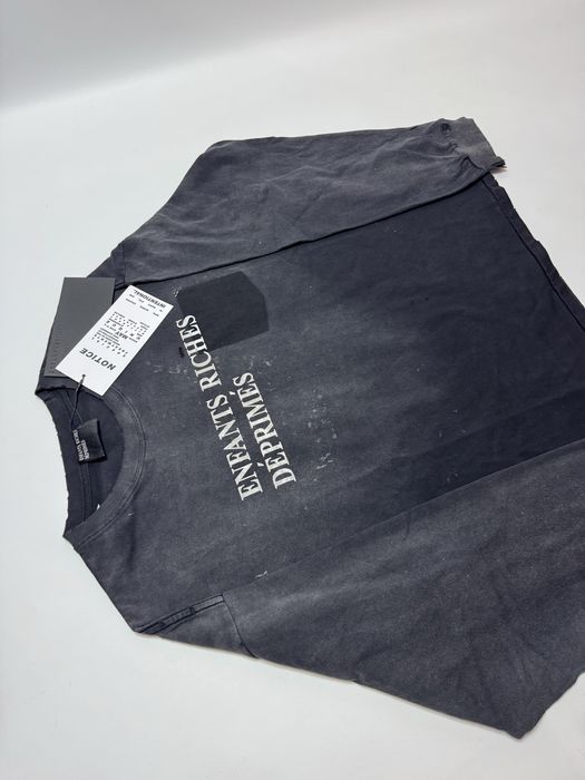 Лонгслів ERD Enfants Riches Deprimes Washed Black M L Vetements over