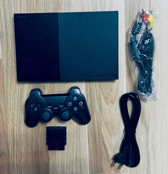 Ігрова консоль Sony PlayStation 2 SLIM Black SCPH-90004