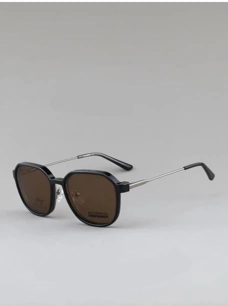 Унісекс  оправа Romeo Clip-On шестикутник з накладками 3в1