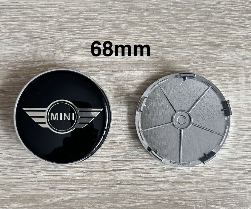 Conjunto 4 Centros Jantes Mini Cooper 54mm 56mm 60mm 65mm 68mm