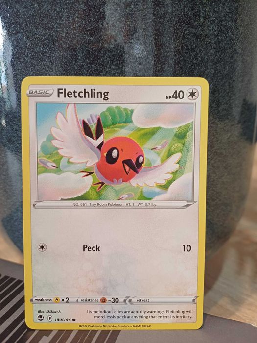 Carta Pokémon Fletchling #150