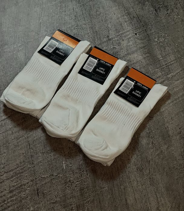 Шкарпетки Nike білі високі 41-44
