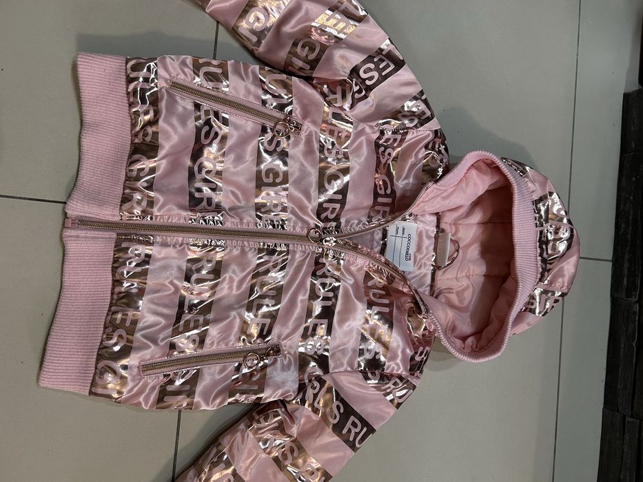 Kurtka wiosenna 116 Coccodrillo kurteczka z kapturem przejściowa