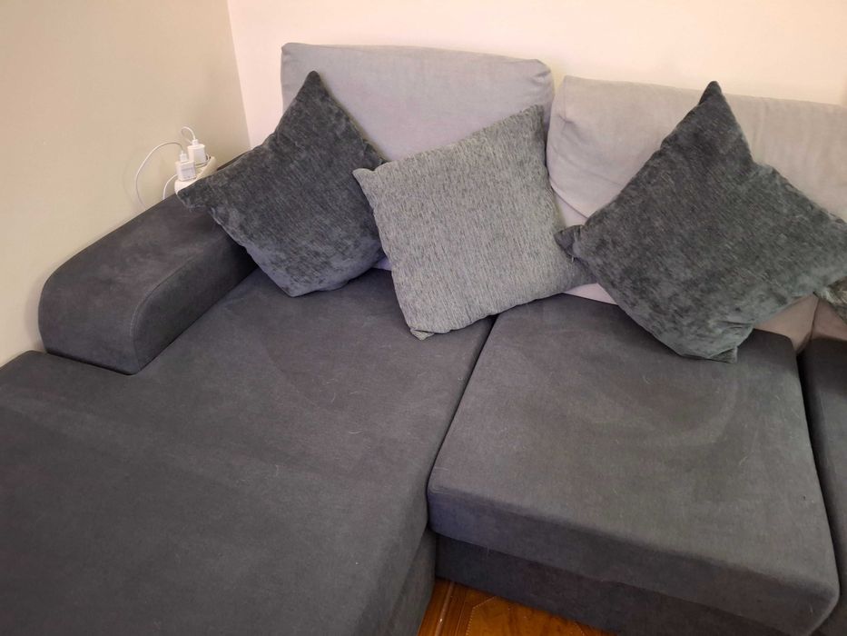 Vendo sofá chaise longue