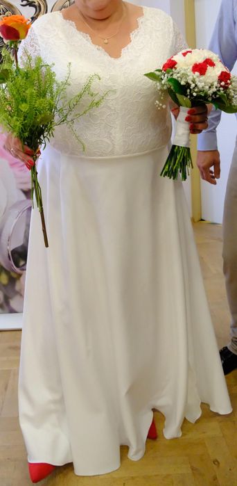 Suknia ślubna roz 52/54