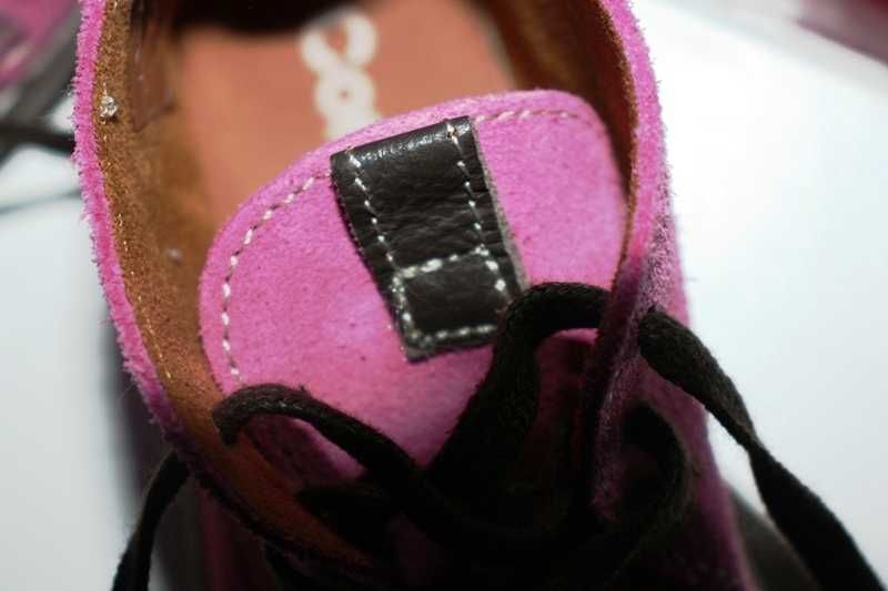 Botas cor de rosa em pele CONGUITOS tamanho 26