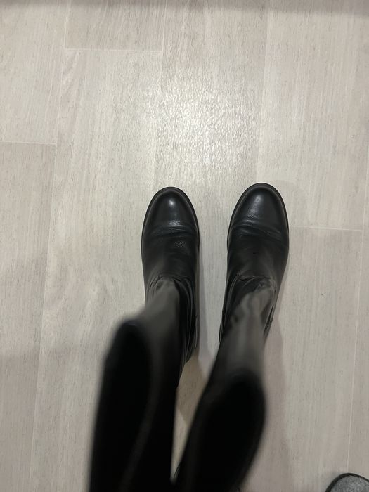 Зимові чоботи кожаные зимние сапоги Vitto Rossi