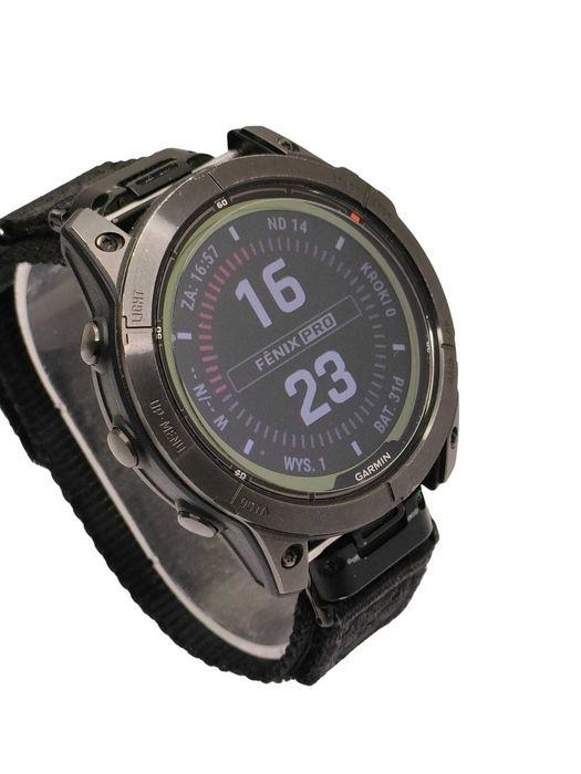 Zegarek sportowy Garmin Fenix 7X Pro Solar czarny 51mm