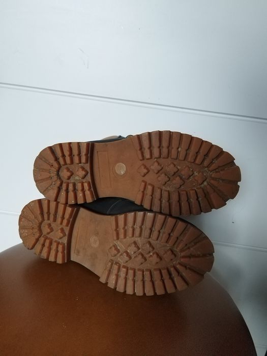 Czarno brązowe trapery zimowe House 36