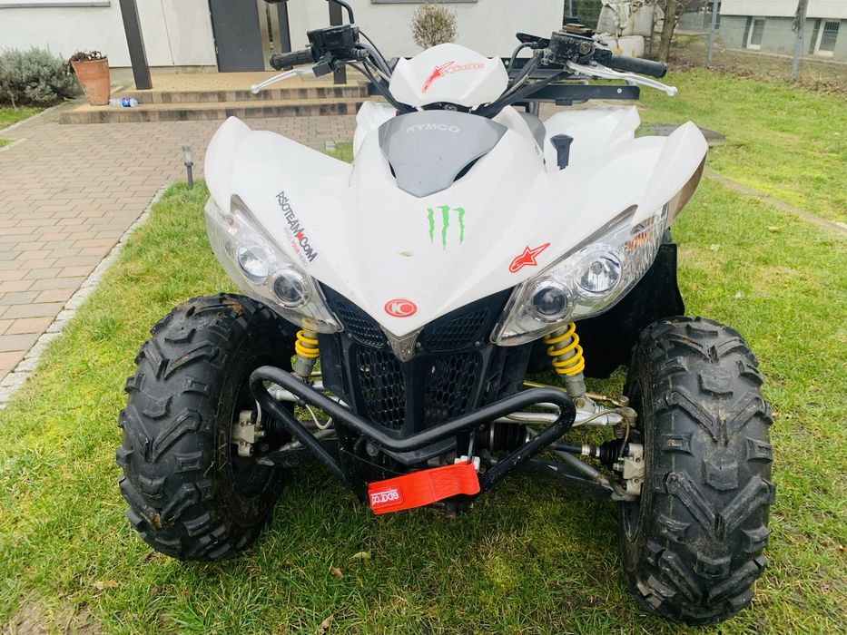 Quad Kymco Maxxer 4x4 zarejestrowany + dwa komplety kół