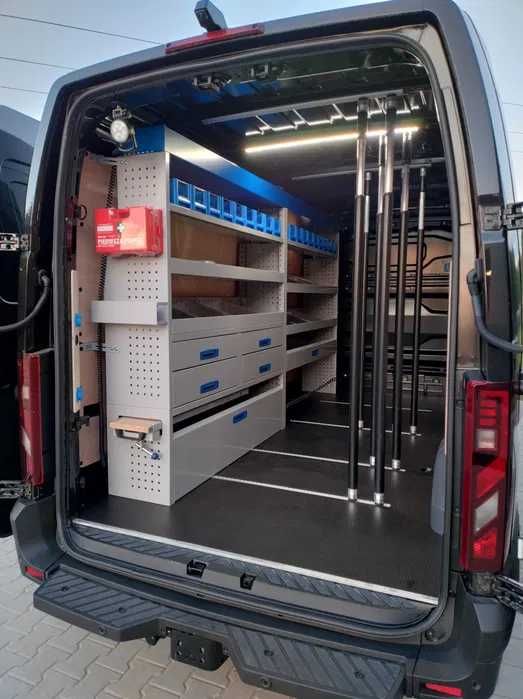 Zabudowa warsztatowa, serwisowa Master, Ducato, Sprinter, Crafter, TGE