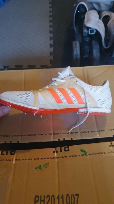 Bicos Adidas Adizero MD White Solar nr42