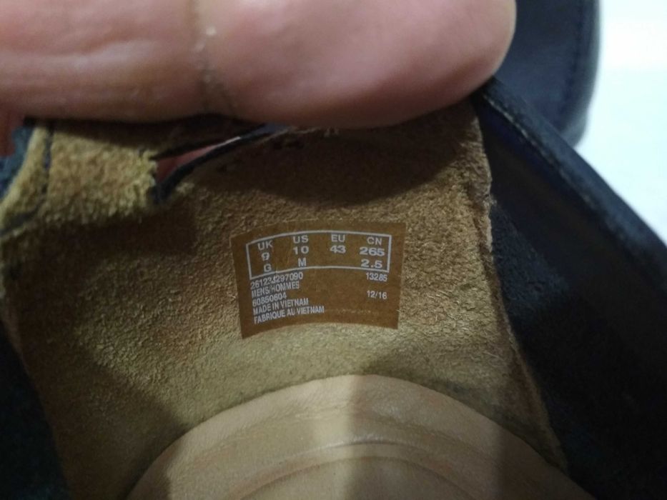 Сліпони Clarks 44 розмір 28,5 см Натуральна шкіра