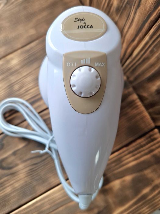 Elektryczny masażer ręczny JOCCA 5 koncówek