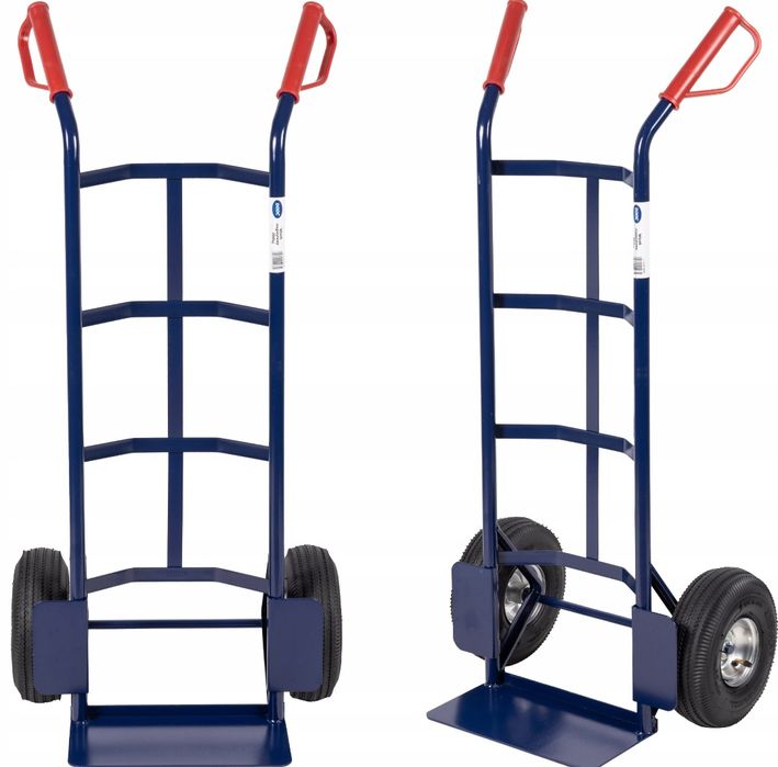 WÓZEK TRANSPORTOWY MAGAZYNOWY 200kg Wypożyczalnia wynajem Marros Tychy