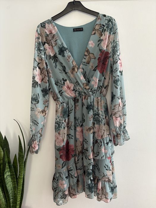 Vestido forrado, fluído [TU]