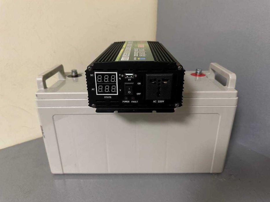 Преобразователь 12 220 5000w с плавным пуском. Инвертор для дома