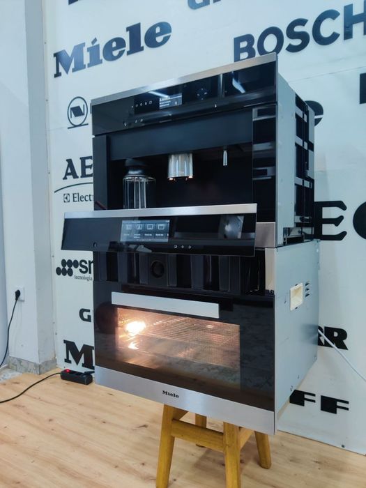 Топовий дуже гарний комплект Miele 3в1! Духовка-6800 та кофемашина6401