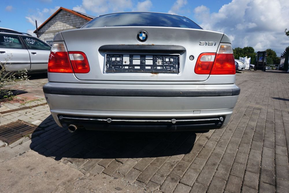 ZDERZAK TYLNY 3 E46 SEDAN 354 M TECHNIK POWER SPORT SREBRNY BMW 1998-2002