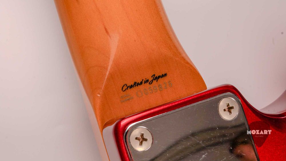 Fender Japan ST62-58US Stratocaster '62 Reissue - Candy Apple Red - Crafted in Japan