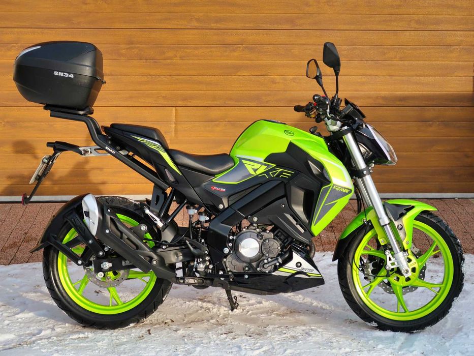 Keeway RKF 125 - Jak Nowy, Kufer SHAD, ABS, LED, Transport Cała PL Łódź ...