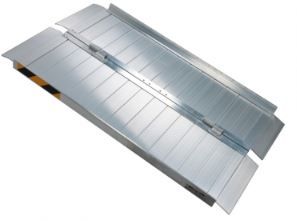 Rampa de Alumínio para Cadeira de rodas Capac: 270Kg 1220x740 mm