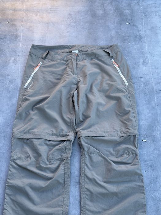 Жіночі трекінгові штани Quechua M-L сірі трансформери