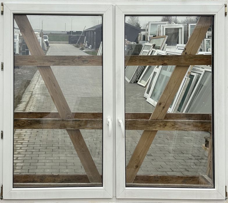 OKNA KacprzaK 183X151 OKNO Używane Plastikowe PCV Białe Lider Okna OLX