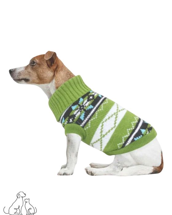 Świąteczny sweterek dla psa XL